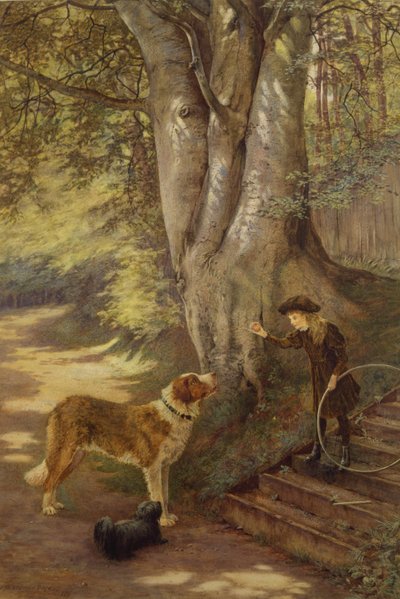 A Game of Ball by William Biscombe Gardner
